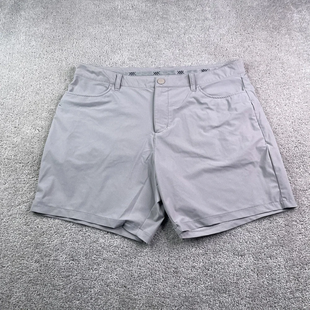Rhone Shorts Mens 36 Grey Momentum 7 Inch Golf Performance Stretch Chino